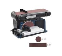 Ponceuse à Disque et à Bande Electrique Machine à Polir Bande de Ponçage Machine-Outil de Meulage Bord Déchiqueté 370 144833