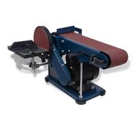 Ponceuse à disque et à bande - vidaXL - 375 W - Inclinaison réglable - Faible vibration