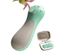 Ponceuse à griffes pour animaux de compagnie - Tondeuse électrique avec embout de soin silencieux et différentes têtes de meulage, coupe sûre des griffes pour les petits et grands oiseaux, facile à