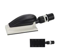 Ponceuse À Main Avec Aspiration - Patin De Ponçage Meulage Éponge Avec Extraction Poussière, Ponceuse À Main Ávec Poignée | Ponceuses Manuelles Aspirantes Pour Meubles Artisanat Finition Polissage