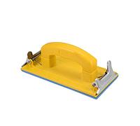 Ponceuse à main avec poignée, support de papier abrasif manuel pour bloc de ponçage manuel pour bois, cloisons sèches, métal, polissage automatique