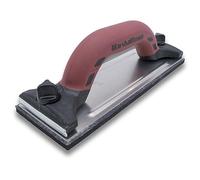 Ponceuse à main Marshalltown avec poignée DuraSoft et support en mousse stable pour papier de verre ou grille à savon, outil pour cloisons sèches