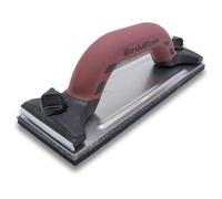 Ponceuse à main Marshalltown avec poignée DuraSoft et support en mousse stable pour papier de verre ou grille à savon, outil pour cloisons sèches