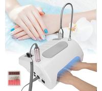 Ponceuse à ongles 5 en 1, sèche-ongles électrique, collecteur de poussière for ongles en acrylique, accessoire professionnel for nail art