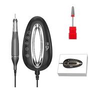Ponceuse à ongles électrique, 40000 tr/min Portable Électrique Perceuse À Ongles Manucure Machine Ensemble Professionnel Brushless Moteur Polisseuse Avec Capteur De Lumière Rouge(Sliver)