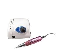 Ponceuse à ongles électrique 65 W, appareil de manucure, fraiseuse, lime(Light yellow)