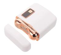 Ponceuse à Ongles Électrique Bébé avec Lumière Led, Usb-c, Blanche | Plastique Léger, Grip Antidérapant, Ultra Silencieuse, pour Maison et Voyages D'affaires, Batterie 500 Mah
