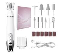 Ponceuse à Ongles éLectrique, Lime à Ongles Professionnelle Sans Fil Pour Manucure Et PéDicure, Kit Portable Pour Ongles En Gel Acrylique, Kit De PonçAge, Outils Rapides Pour Le Soin Des Mains