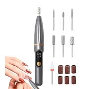 Ponceuse à Ongles Électrique,Ponceuse Perceuse à Ongles 15000 RPM,Polisseuse pour - pour Salon à Domicile Spa Voyage Soins des Mains et des Pieds