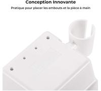 Ponceuse À Ongles + Embout En Céramique,Manucure Pédicure Set Pour Enlever Les Ongles En Acrylique Et En Gel,Repousser Les Durillons Et Les Onlges Épais,Puissante,Durable - Max 25000 Rpm