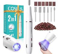 Ponceuse à ongles portable sans fil avec lampe