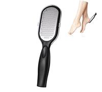 Ponceuse à Pied en Acier Inoxydable,Lime pour Pieds,Râpe à pied professionnelle,Lime Pieds à Double Face pour Enlever la Peau Morte Râpe Pieds Outils de Pédicure,Lime Pour Pieds,Rapeuse Pieds (noir)