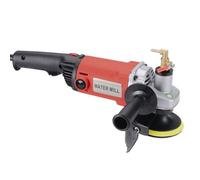 ponceuse à pierre humide Polisseuse à eau 1400W Machine humide diamant polissage Ponceuse avec 1 éponge de polissage