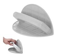 Ponceuse à sec avec 10 papiers abrasifs - Kit de ponceuse manuelle multifonction semi-circulaire - Idéal pour les projets de travail du bois et les travaux de bricolage