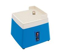 Ponceuse à verre électrique 65 W 4200 tr/min avec tête de meulage diamant de 16 mm et refroidissement à eau de 350 ml, pour verre, céramique, jade et pierre, prise UE 220 V, bleu