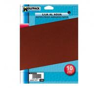 Ponceuse Agua Grain 180 (Pack 10 Pliego)