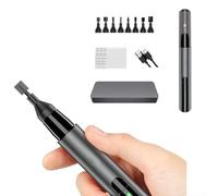 Ponceuse alternative électrique pour DSPIAE PRO pour 5400 tr/min avec 8 têtes en nylon 7 gammes de grain 180-1200 pour modélisme détaillé et finition de surface lisse