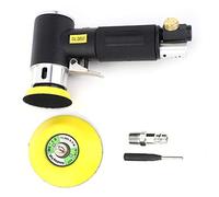 Ponceuse d'angle pneumatique Gearwell, mini ponceuse orbitale, polisseuse pneumatique, tampon 2 pouces 3 pouces, 15 000 tr/min, entrée 1 4 pouces pour la réparation de taches de