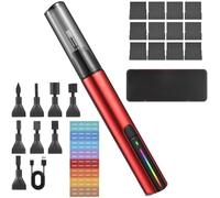 Ponceuse De Détail Alternative, Stylo De Ponçage À Chargement Usb, Papier De Verre Coloré Sans Et Auto-Adhésif Réglable À 3 Vitesses