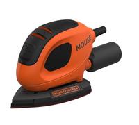Ponceuse de détail filaire - BLACK+DECKER - BEW230-QS - 55W - 6 abrasifs