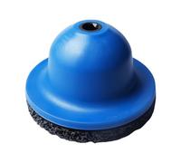 Ponceuse de moyeu de roue de voiture, diamètre 90 mm - 150 mm - Moyeu de roue 1/2", ponceuse à tête sphérique en aluminium, accessoire de ponçage multifonction pour l'entretien des jantes pour