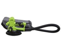 Varan Motors - ZS180-A Ponceuse de plâtre à main 800w avec sac de réception des poussières et LED
