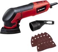 Einhell Ponceuse Delta TC-DS 20 E – adaptateur d'aspiration 36 mm, 9 feuilles abrasives, 200 W