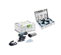 Ponceuse Delta hybride 18V DTSC 400-Basic + Systainer de 100 abrasifs FESTOOL