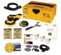 Ponceuse Électrique Mirka Deros 5650CV Set + 50 Meule Boîtier & Roundyk