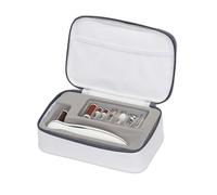 Ponceuse électrique pour ongles - 8 accessoires - Set Manucure Pédicure | Soins des mains et des pieds - 8 têtes interchangeables - 2 rouleaux abrasifs anti-callosités - 2 vitesses