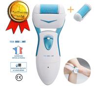 Ponceuse électrique - TD® - Soin pédicure - Exfoliation peaux mortes - USB rechargeable - Bleu