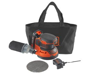 Ponceuse excentrique 125 mm 18V 1,5Ah Lithium - 1 Batterie et chargeur - BDCROS18-QW