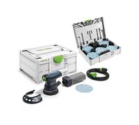 Ponceuse excentrique Ø125 mm ETS 125 REQ-Plus + Systainer de 100 abrasifs FESTOOL