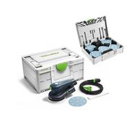 Ponceuse excentrique Ø125 mm ETS EC 125/3 EQ-Plus + Systainer de 100 abrasifs FESTOOL