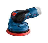Bosch GEX 12V-125 Professional Ponceuse à disque 10000 tr/min 20000 OPM Noir, Bleu, Rouge