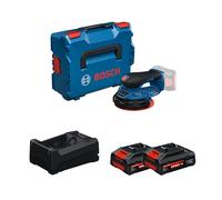 Ponceuse excentrique Ø150 mm GEX 18V-150-3 + 2 Batteries EXPERT 4 Ah + 1 Chargeur GAL 12V/18V-80 BOSCH