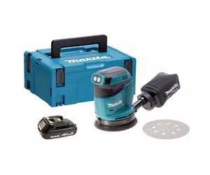Ponceuse excentrique 18V LXT Ø125 mm (1x1,5 Ah) en MAKPAC - MAKITA DBO180Y1J