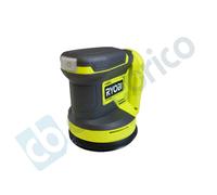 RYOBI - Ponceuse Excentrique Sans Fil 18V ONE+ RROS18-0 - Plateau Ø125 mm, Collecteur de Poussière, Mouvements Orbitaux Puissants - Finition Bois, Peinture, Métal - Batterie Non Incluse