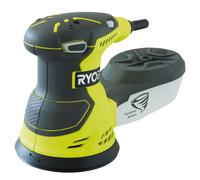 Ponceuse excentrique electrique RYOBI 300W 125mm - sac de transport - ROS300A