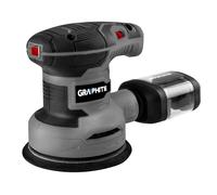 Ponceuse excentrique 300W, pied 125 mm, GRAPHITE