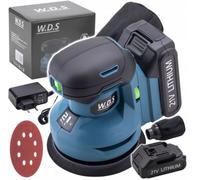 Ponceuse Excentrique À Batterie 21V 3Ah 125Mm Bois Métal