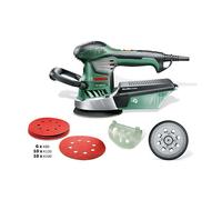 Ponceuse excentrique Bosch PEX4000AE 125 mm, 350W + 25 abrasifs