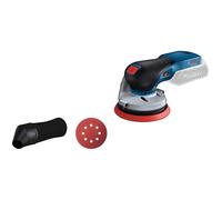Bosch GEX 18V-125 Professional Ponceuse orbitale aléatoire 10000 tr/min 20000 OPM Noir, Bleu, Gris, Rouge
