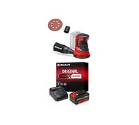 Ponceuse excentrique Einhell TE-RS 18 Li - Solo Power X-Change avec Chargeur et Batterie 4,0Ah