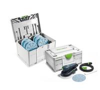 Ponceuse excentrique ETS EC 150/3 EQ-SYS GR - FESTOOL - avec systainer abrasifs - Systainer - 578265