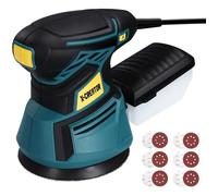 Ponceuse excentrique filaire - X-CREATOR - Réf XCOS350A - 450w ponceuse rotative électrique[80]