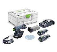 Ponceuse excentrique hybride Ø125 mm 18V ETSC 125 3,0 I-Plus FESTOOL