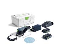Ponceuse excentrique hybride ETSC 2 150 4,0 I-Plus - FESTOOL - avec 2 batteries 18v 4.0Ah - chargeur - Systainer- 577726