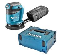 Ponceuse excentrique MAKITA BO180ZJ Ø125 mm 18V Li-Ion - Sans fil - Compacte et légère