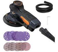 Ponceuse Excentrique MAXXT 350W 6 Vitesses Variable 10000RPM avec 10 Disques de Ponçage